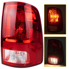 Boine taillight installed on Dodge Ram rear demonstrating correct alignment