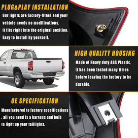 Boine tail light installed on Dodge Ram demonstrating OEM appearance benefit