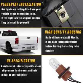 Boine tail light mounted on Dodge Ram showing accurate fitment benefit
