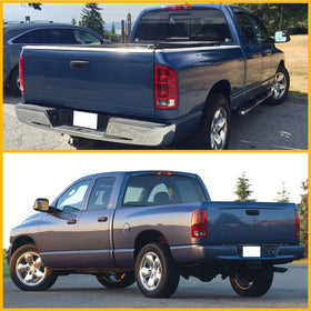 Boine tail light illuminated at night showing improved visibility benefit