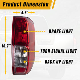 Boine tail light side profile highlighting fit and mounting points for easy install