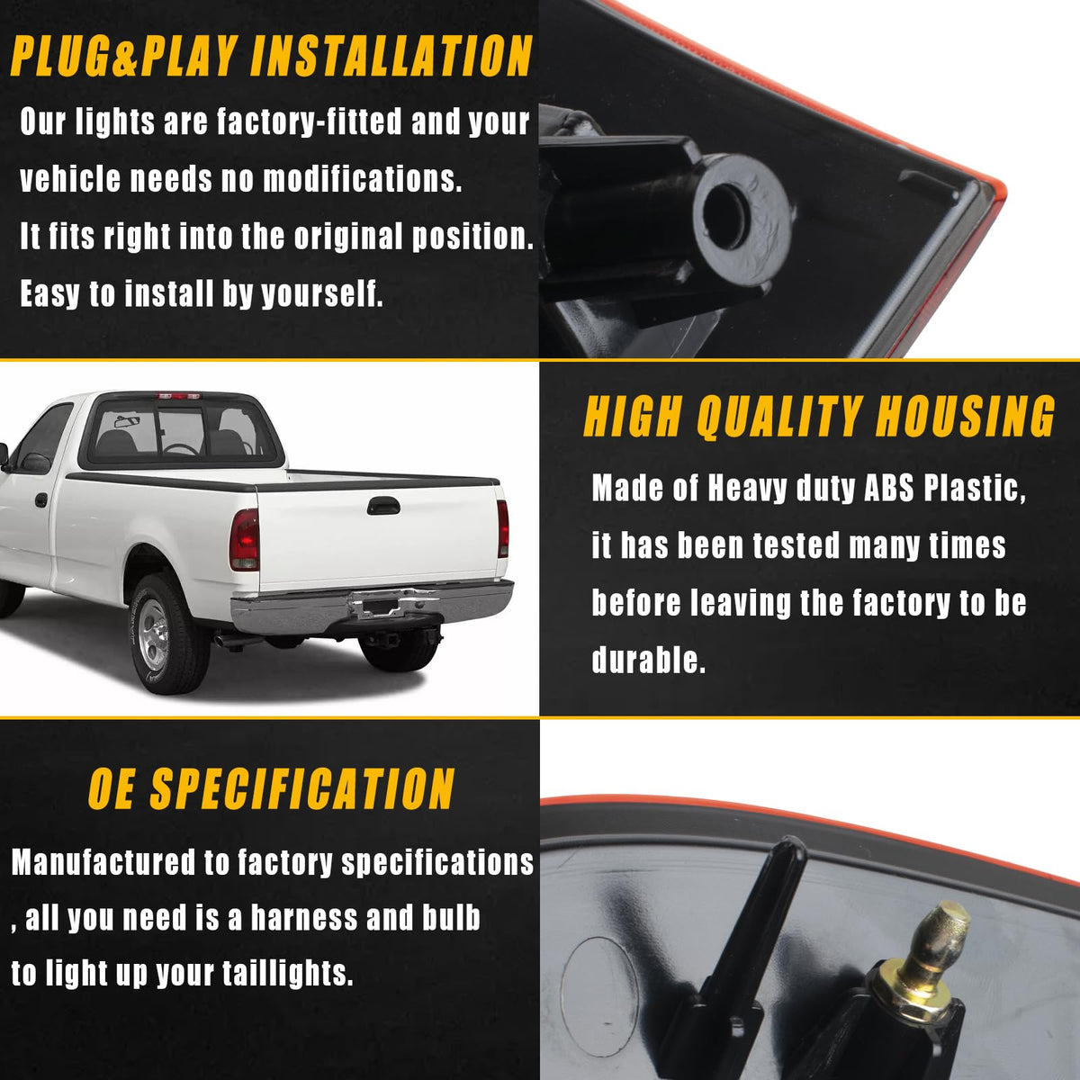 Boine wiring plug connector view showing direct plug-and-play benefit