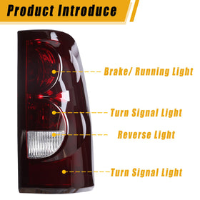 Boine taillight close-up of lens texture and seal, highlights durability and clarity