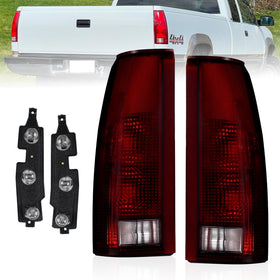 Boine front view of tail light assembly showing fit and style benefit