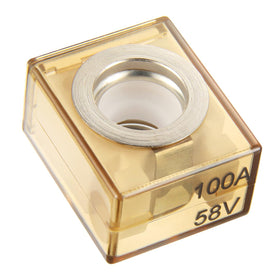 BOJACK close-up of clear PES fuse housing highlighting secure visible fuse element