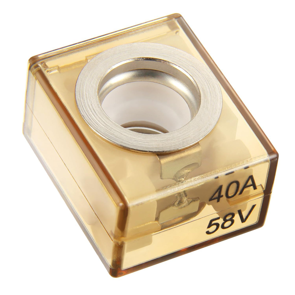 BOJACK close-up of MRBF nickel-plated fuse element for reliable conductivity