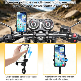 BOJE dual ball joints rotated to demonstrate 360-degree adjustability