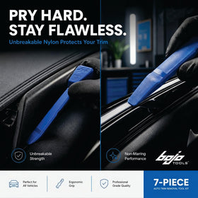 Bojo wide paddle tool detail for even panel lifting