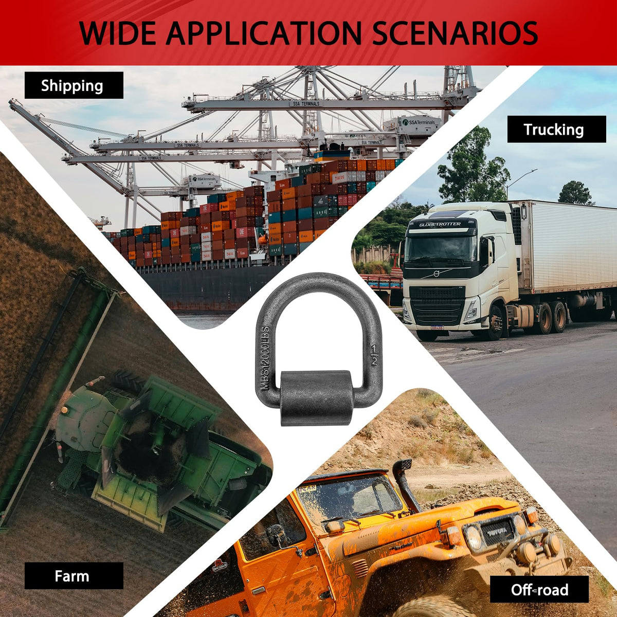 BOKE YOUNG lifestyle cargo secured with straps to show application and improved transport stability