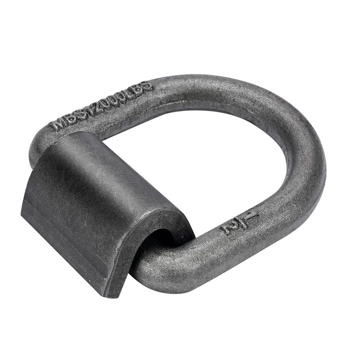 BOKE YOUNG size scale next to ruler showing compact 1/2" D-ring dimensions for fit verification