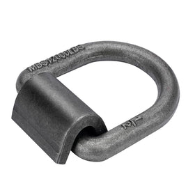 BOKE YOUNG size scale next to ruler showing compact 1/2" D-ring dimensions for fit verification
