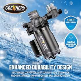 Bokkee pump label and specs close-up highlighting model info and certification for reliability