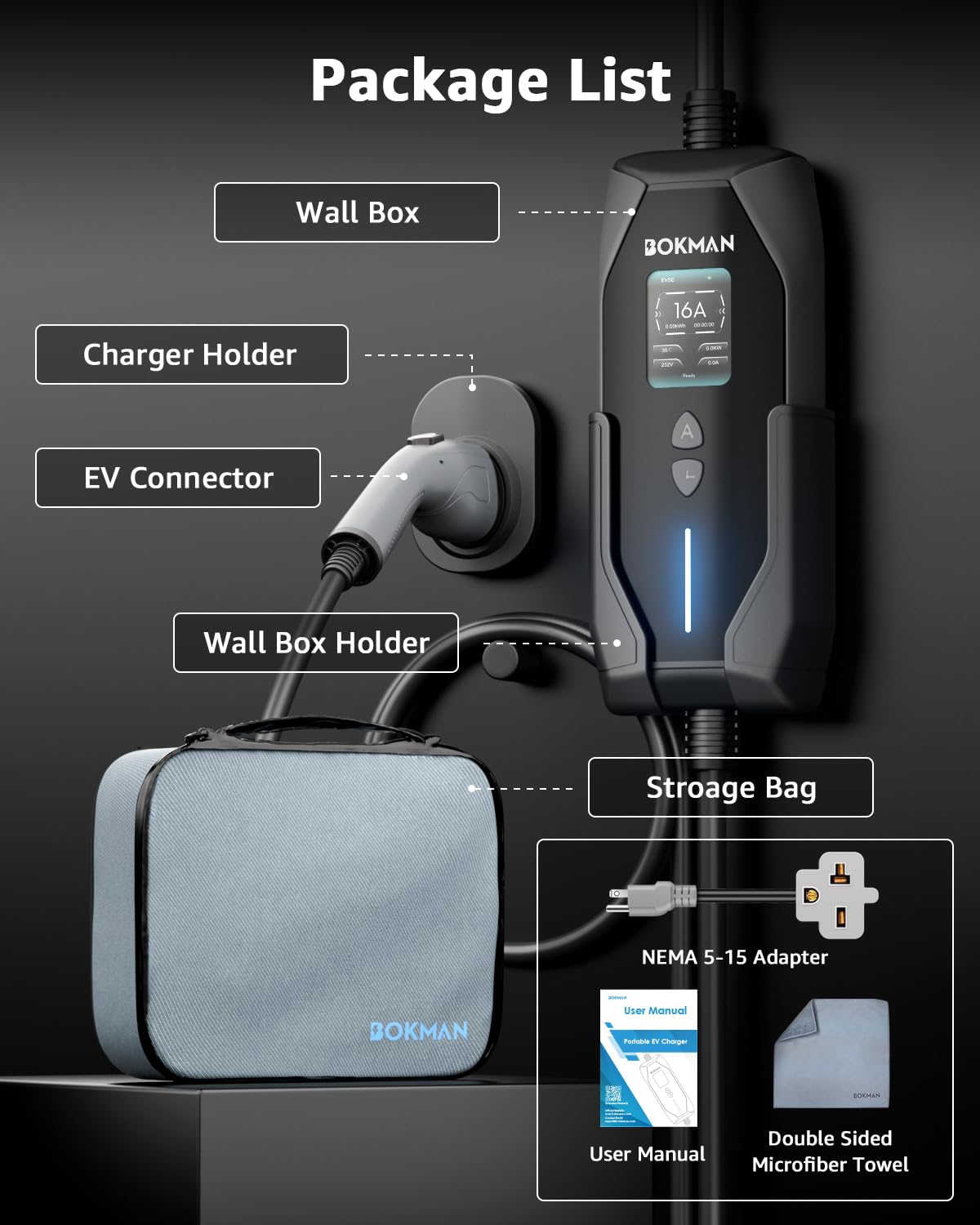 bokman size scale with hand showing portable lightweight convenience