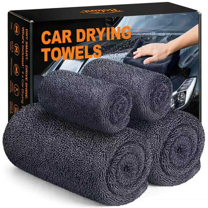Bolant front packaging showing four towels and sizes, clear kit benefit