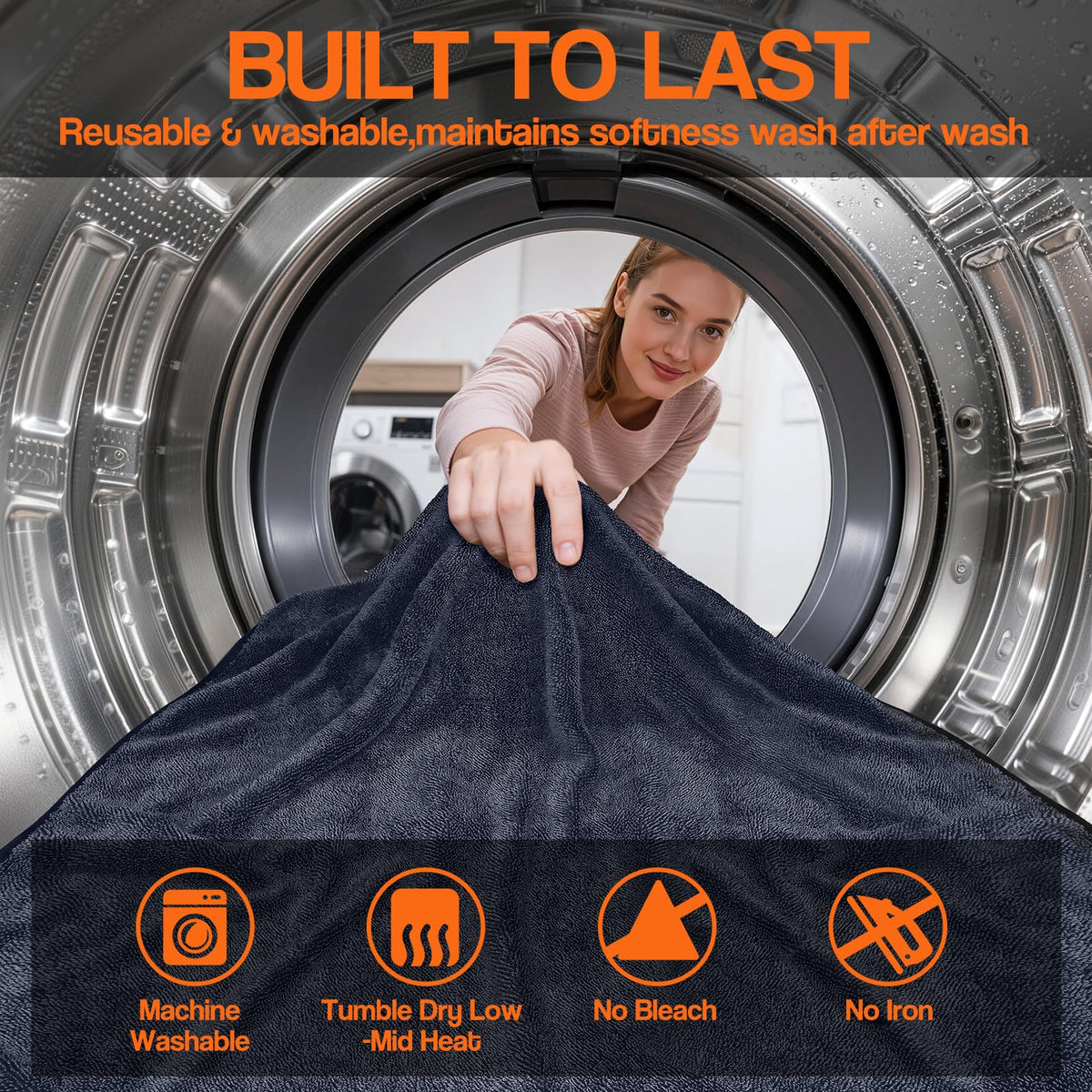 Bolant label and care instructions close-up for washing and longevity benefit