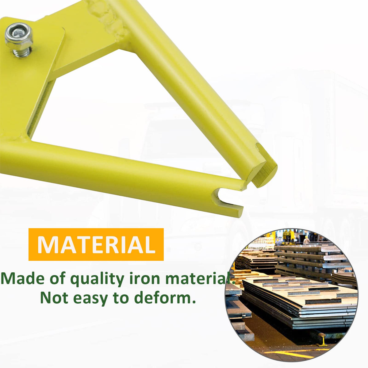 Bolaxin LT890 steel finish close-up highlighting anti-rust durability benefit