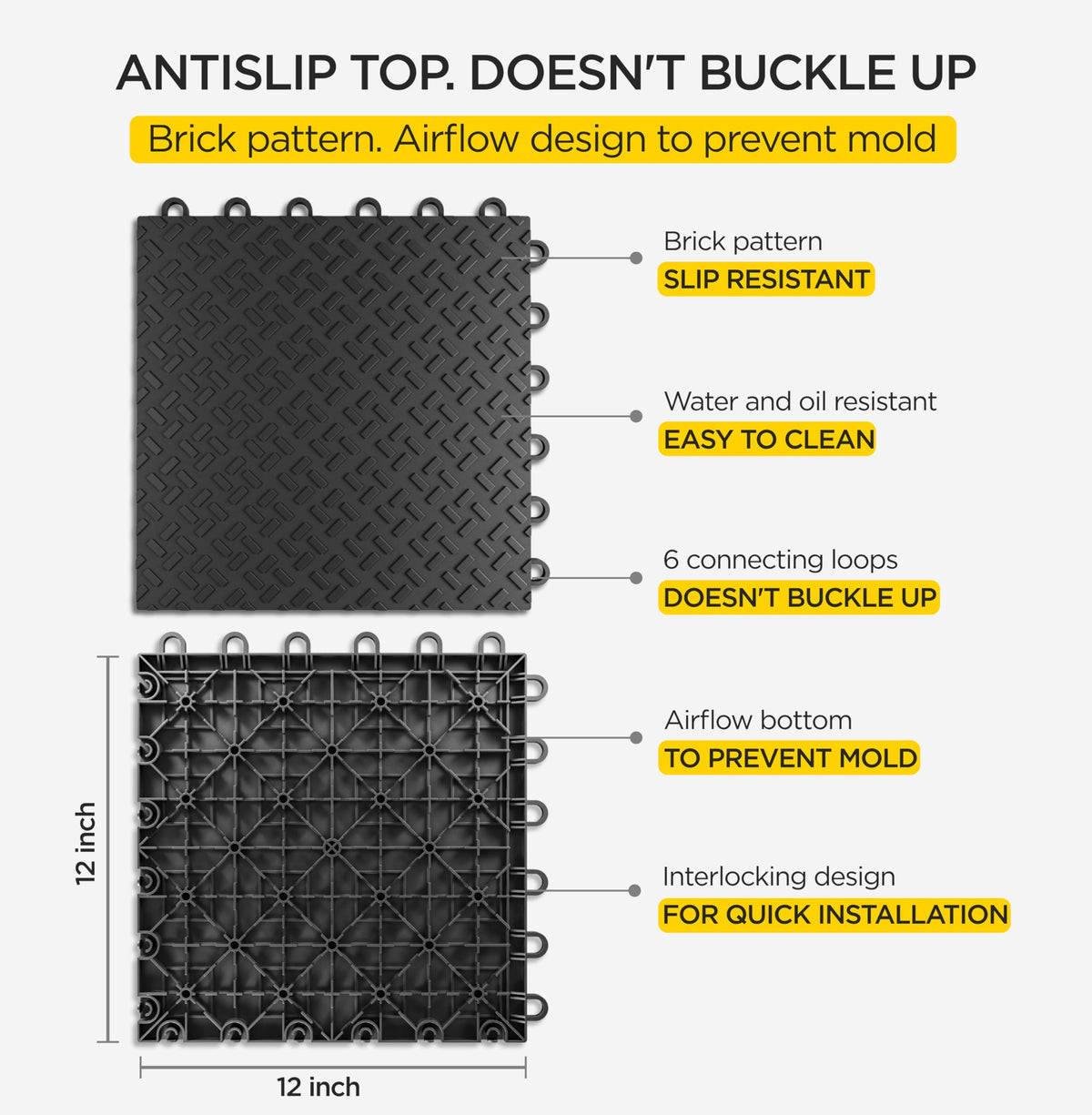 boldworks close-up brick-pattern texture improving slip resistance