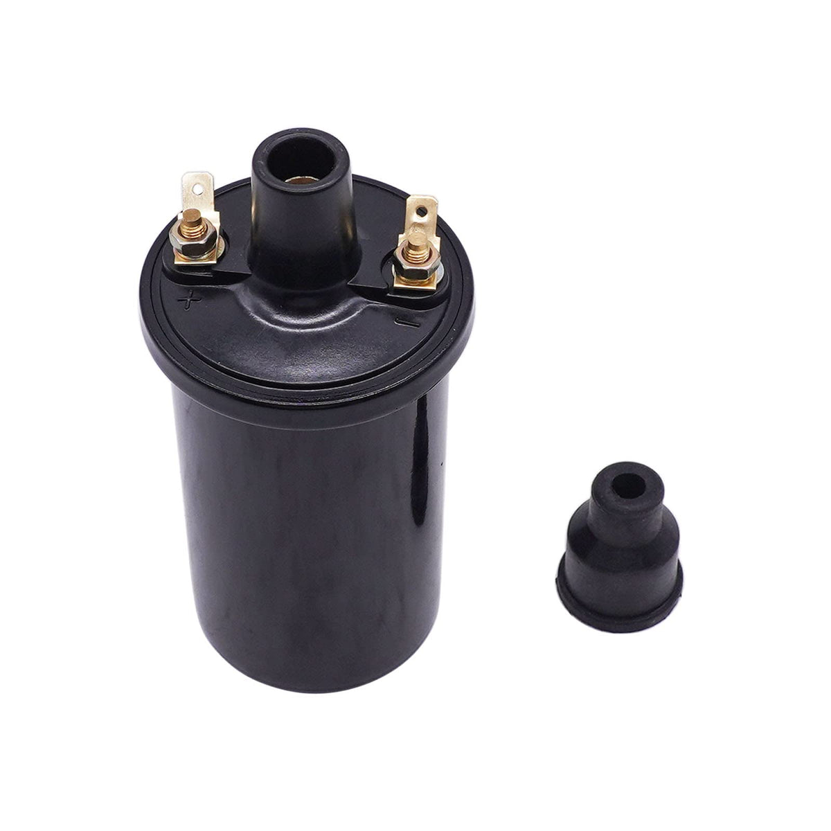 BOLEWIN ignition coil front view showing mounting points and reliable fit