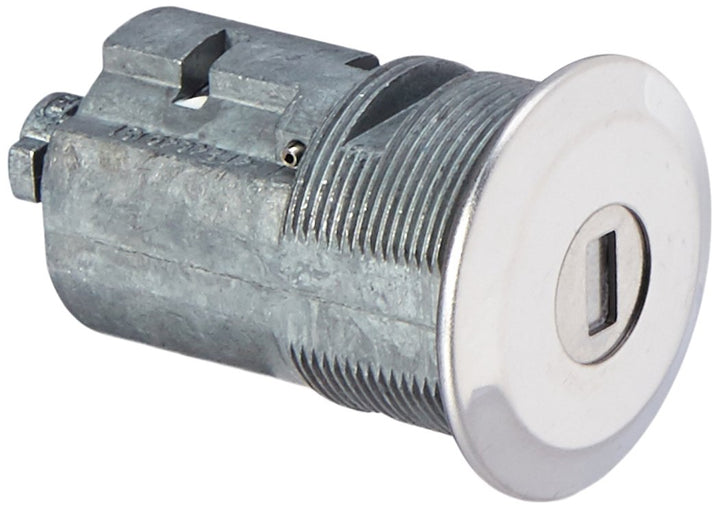 BOLT replacement cylinder front face showing key slot and clean fit