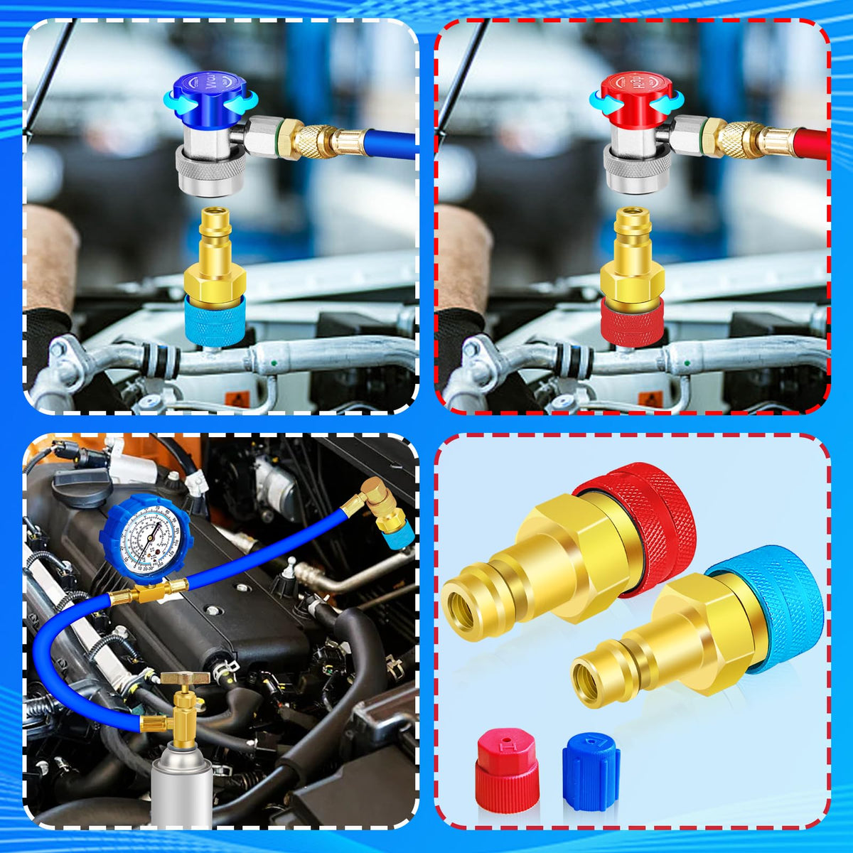 Boltigen adapter knurled grip detail enabling fast hand installation