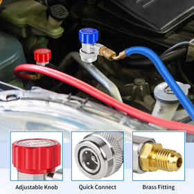 Boltigen adjustable knob detail showing precise control to prevent leaks