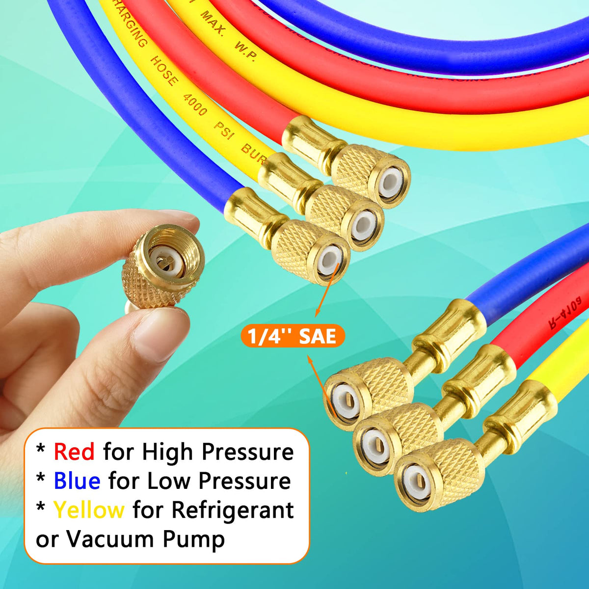 Boltigen brass can tap detail showing self-sealing tip and T-handle for controlled charging