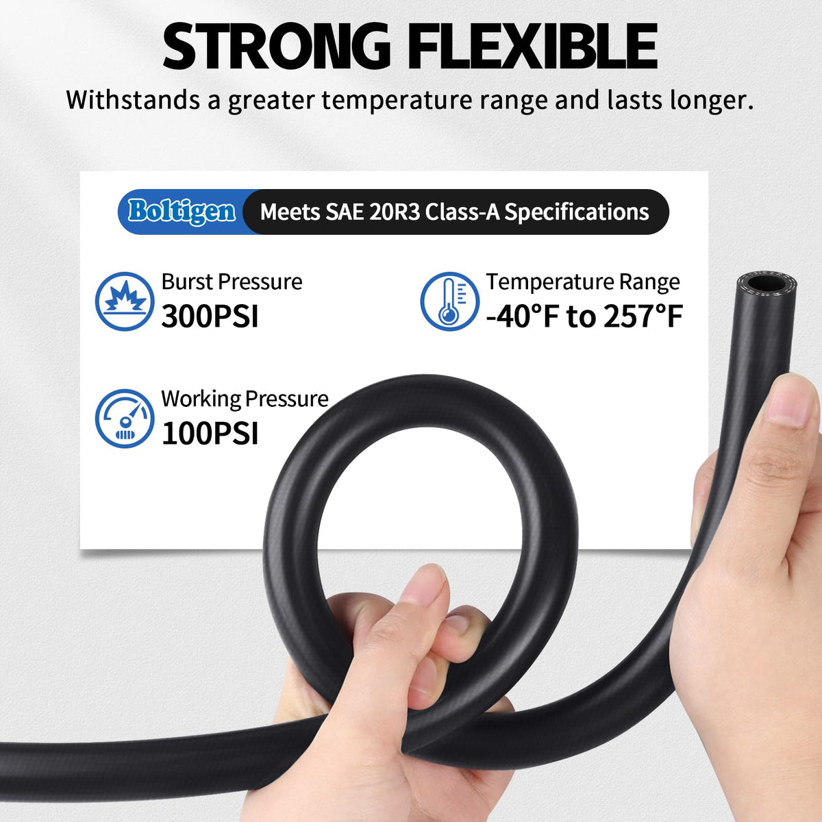 Boltigen stainless-steel clamps detail demonstrating corrosion resistance and tight seal