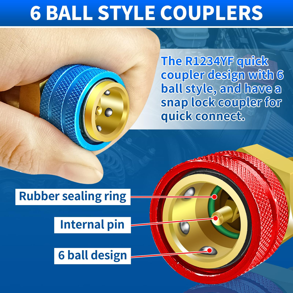 Boltigen brass knurled grip close-up for easy secure handling benefit
