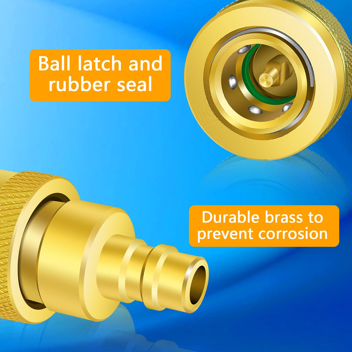 Boltigen close-up of threaded ends and knurled grip for secure, precise handling