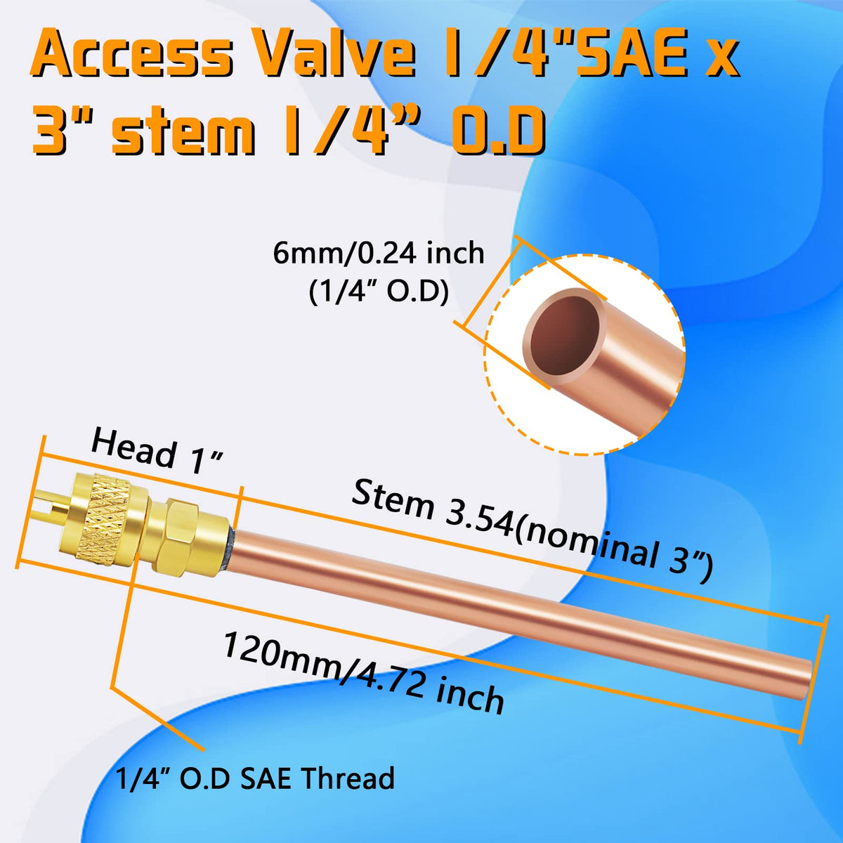Boltigen closeup of valve stem detailing spring-assisted core for secure seal