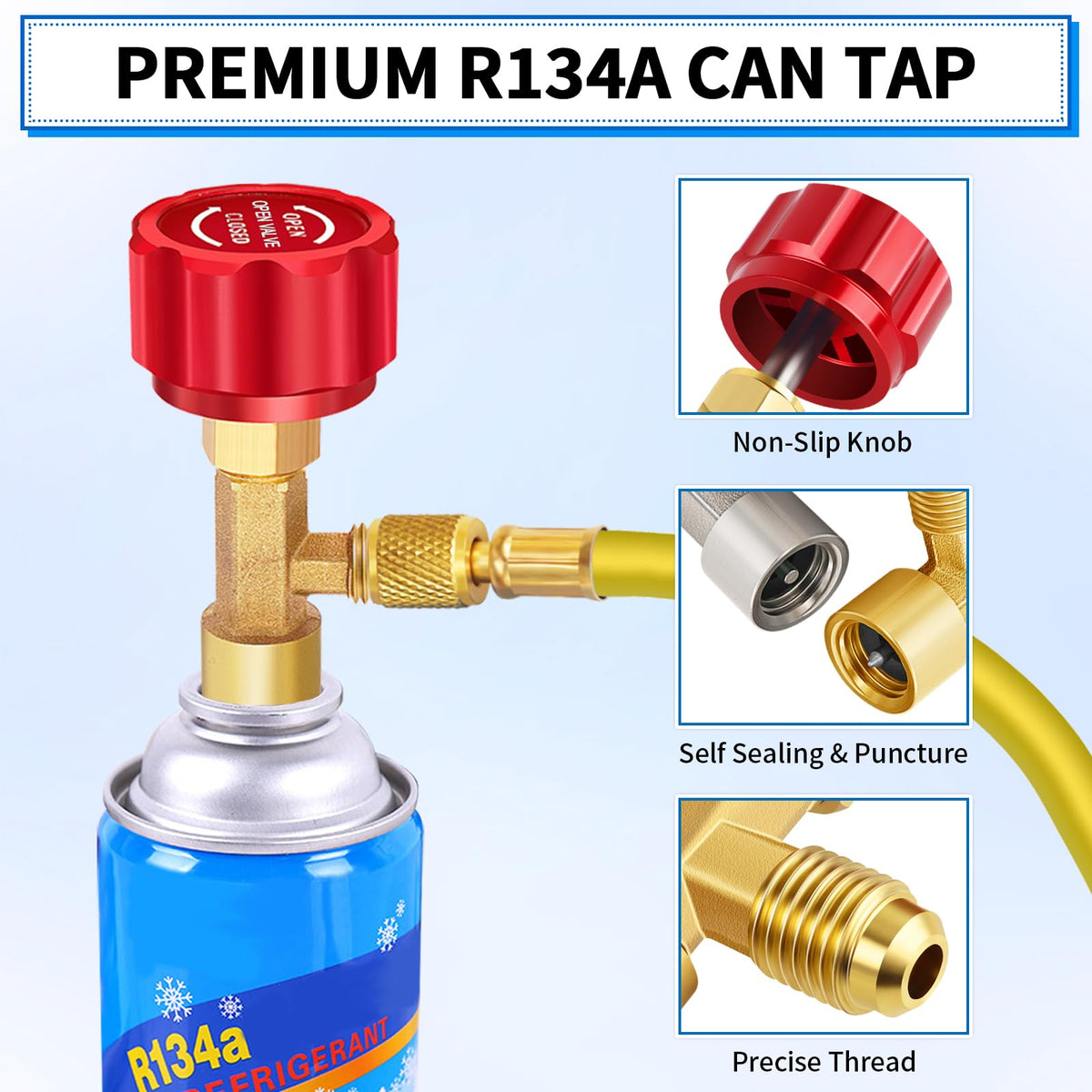 Boltigen couplers attached to manifold gauge showing easy system integration