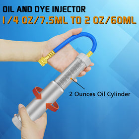 Boltigen cylinder capacity markings visible for accurate 2 oz dosing