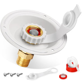 Boltigen front inlet flush mount showing neat exterior and protection