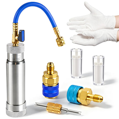 Boltigen injector kit front view showing components and quick connection convenience