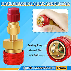 Boltigen close-up of green rubber seal ring highlighting leak-minimizing benefit