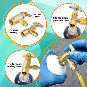 Boltigen hoses connected to a manifold gauge demonstrating proper shop setup and workflow