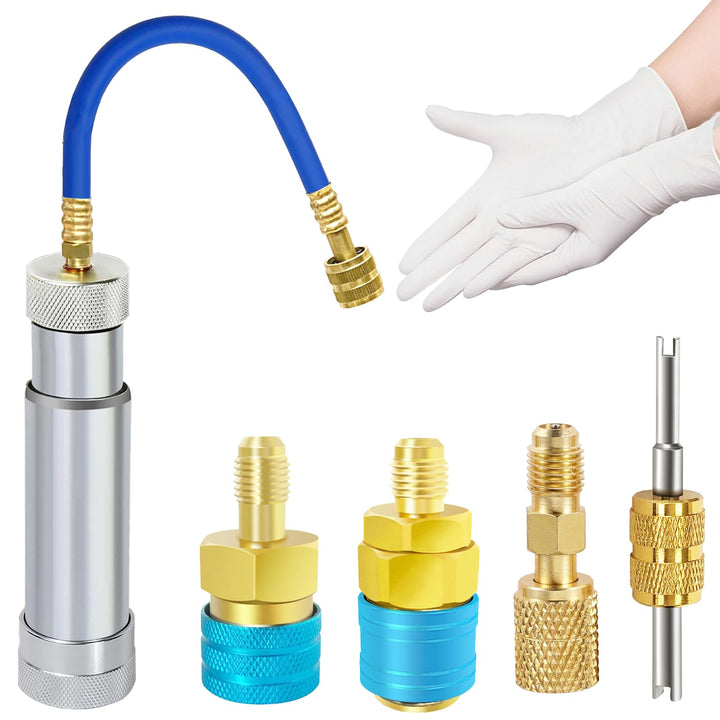 Boltigen injector front view showing compact design and capacity benefit