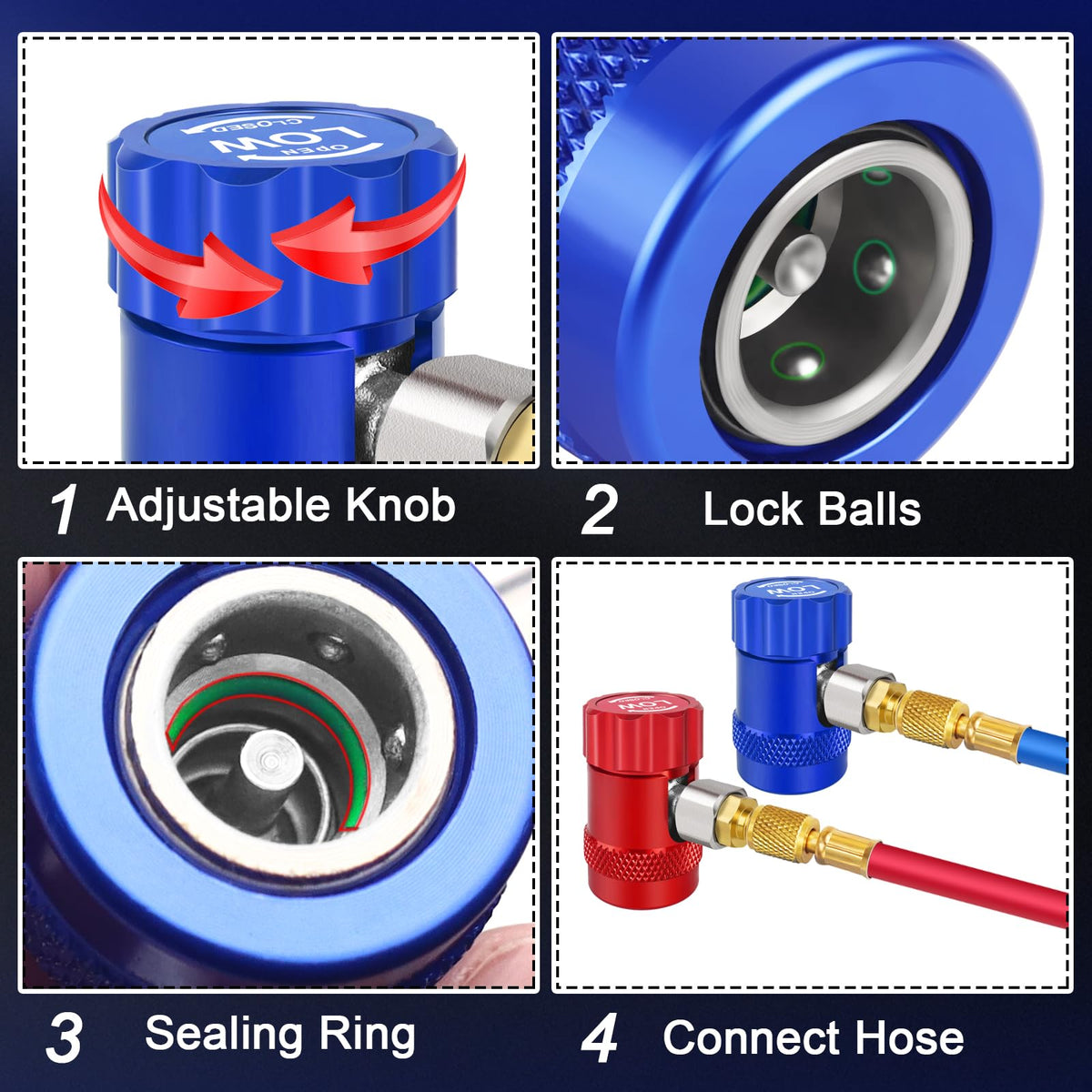 Boltigen kit laid flat in toolbox for fast access and portability