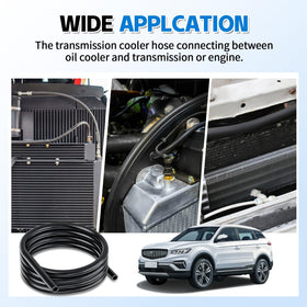 Boltigen mechanic fitting hose in garage illustrating professional-grade repair workflow