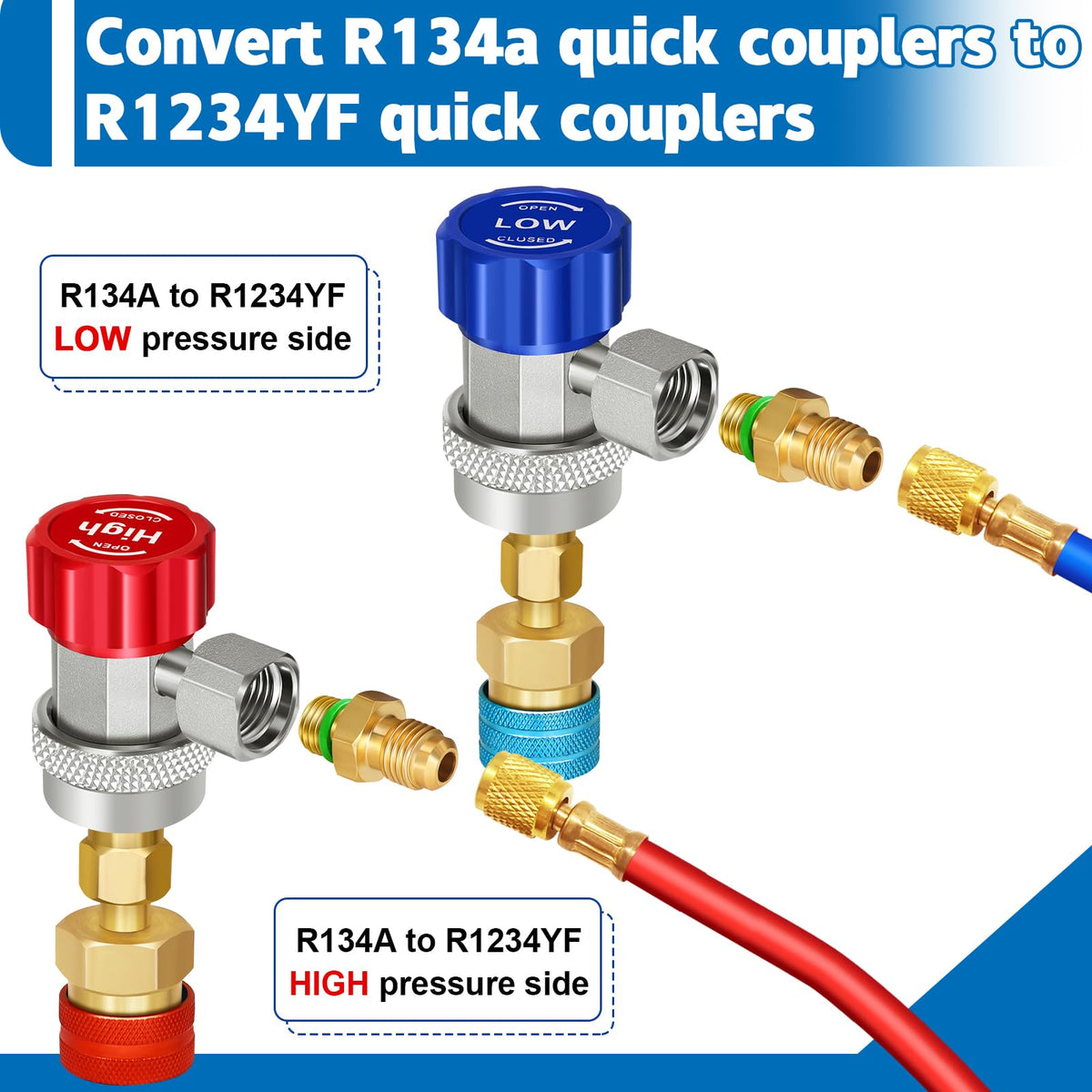 Boltigen brass, aluminum and steel components grouped to show durable material construction