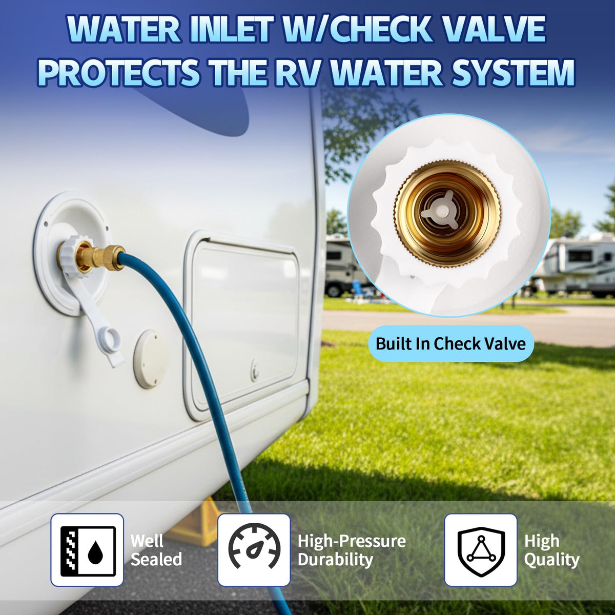 Boltigen lead-free brass finish highlighting corrosion resistance and water safety