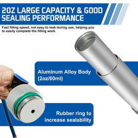 Boltigen R410A mini split adapter assembled to fit mini-split service fittings