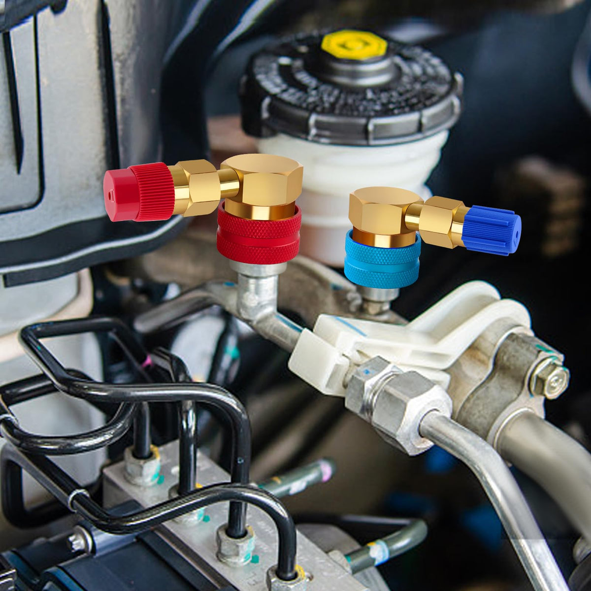 Boltigen adapters on a technician workbench showing professional service readiness benefit