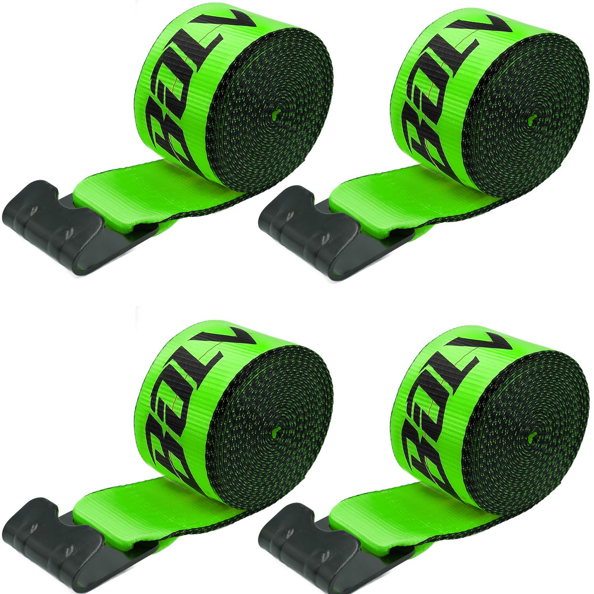 Bolvixor front pack showing four straps and packaging, highlights reliable commercial tie-downs