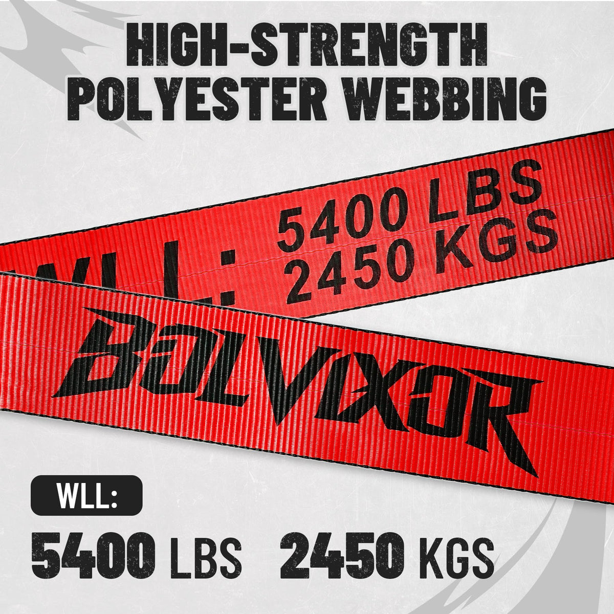 bolvixor textured polyester webbing closeup showing abrasion resistance