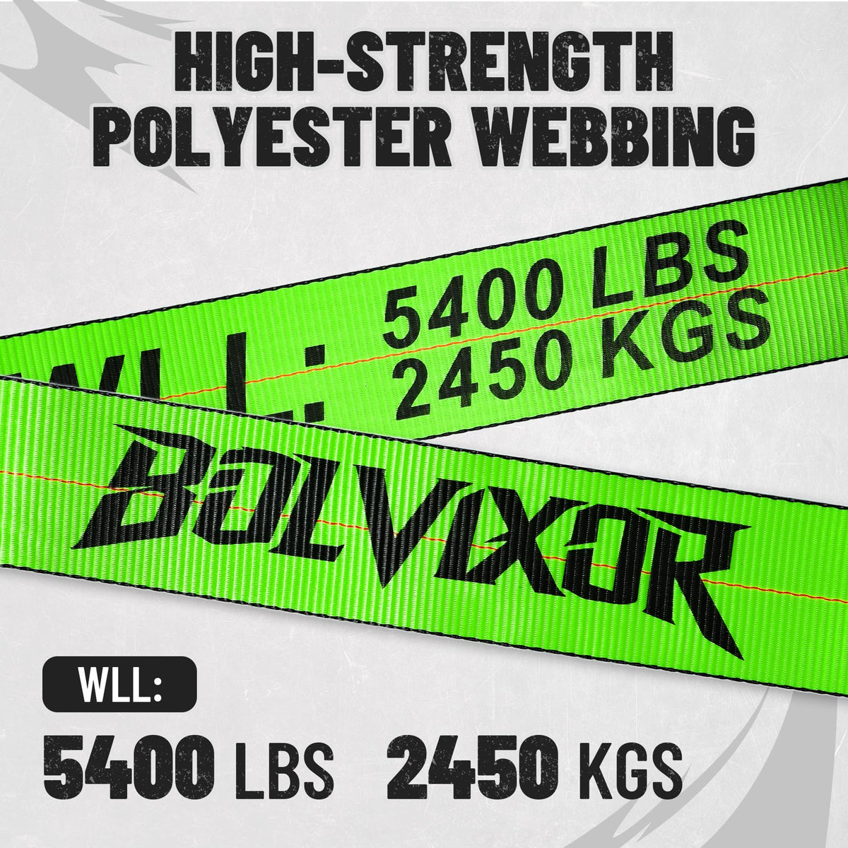 Bolvixor webbing texture detail displaying tight weave and abrasion resistance benefit