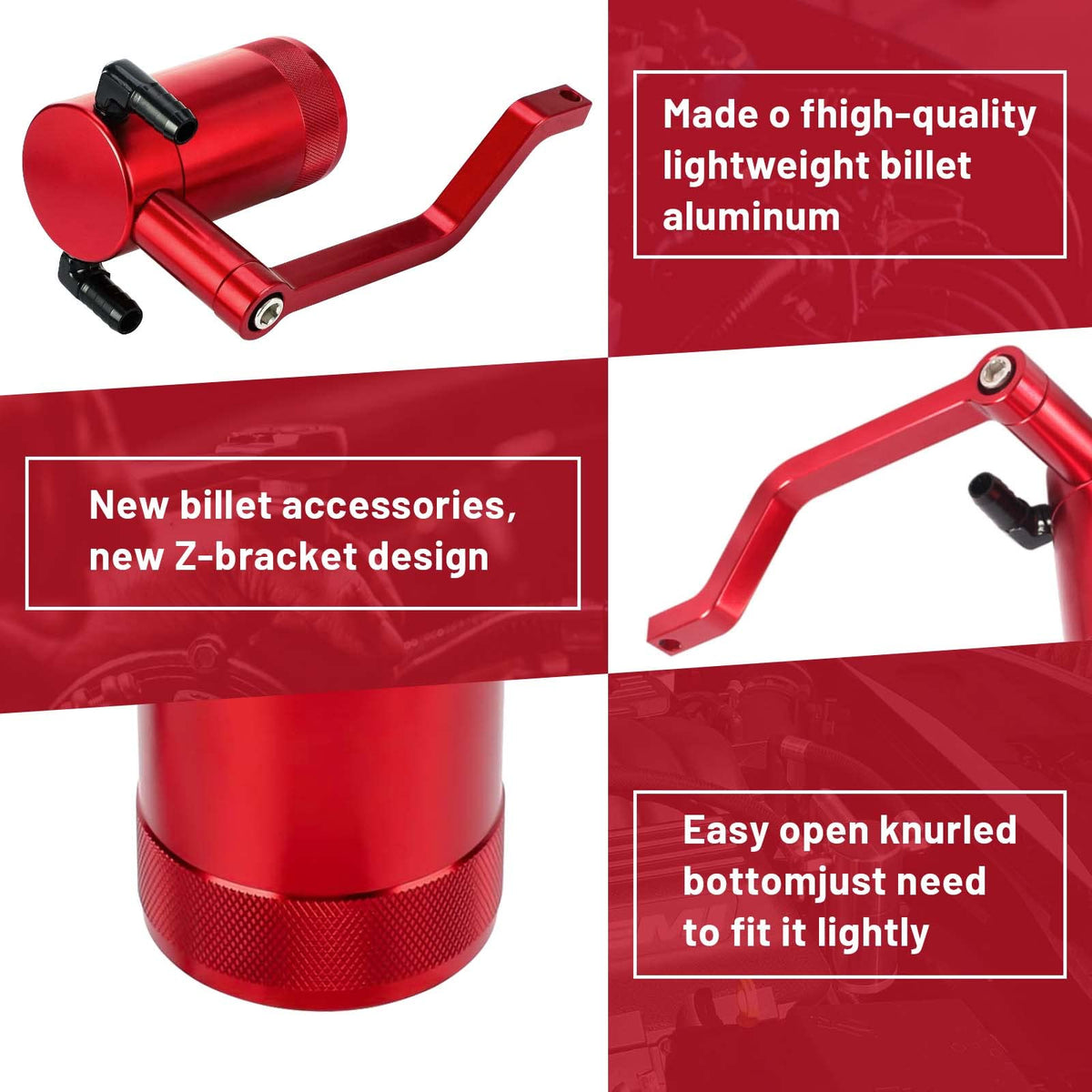BOMLING billet hose ends and forged fittings display, leak-resistant connection advantage