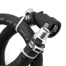 BOMLING bottom drain section open for tool-free cleaning, speeds service