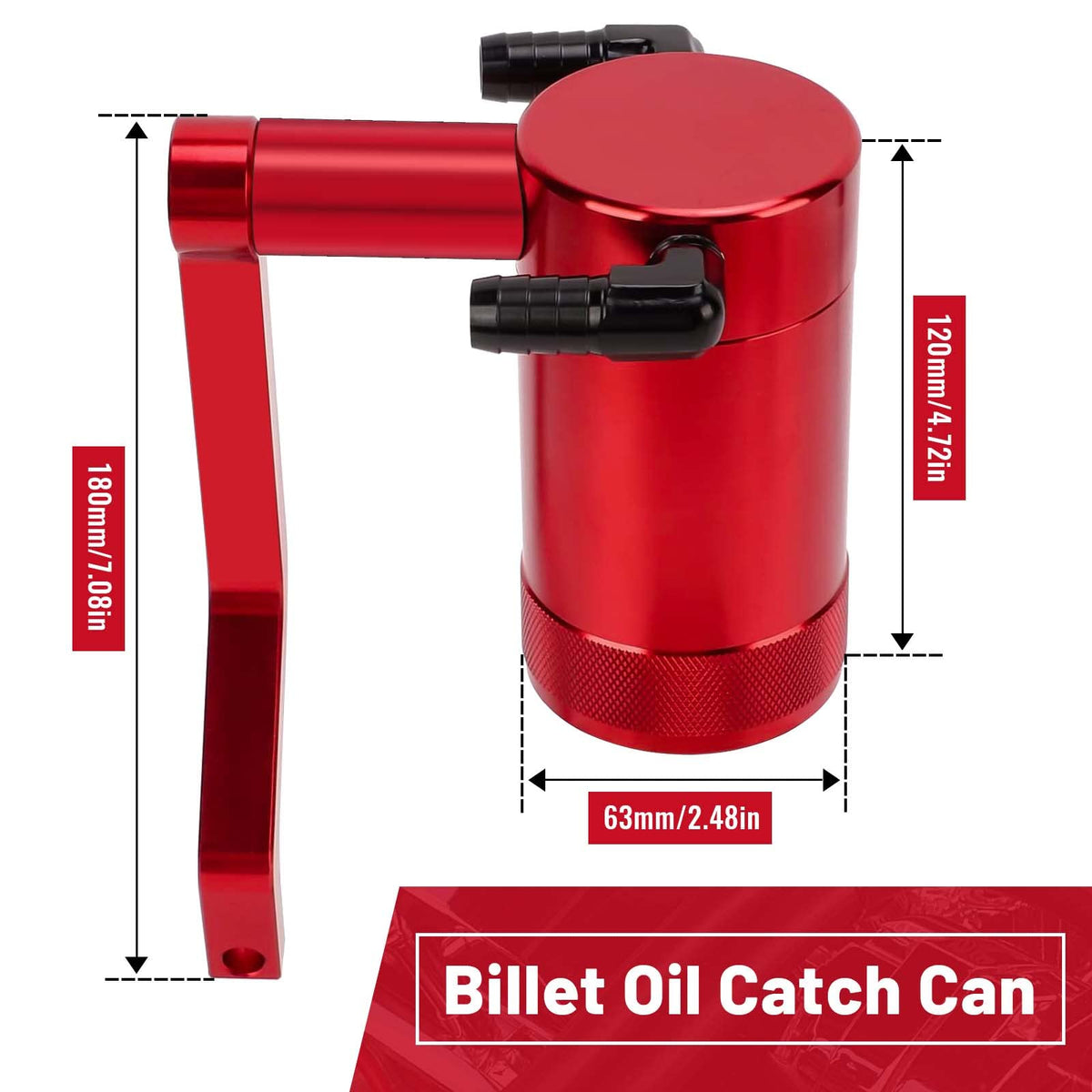 BOMLING close-up of patented diffuser and chamber detail, improved oil separation