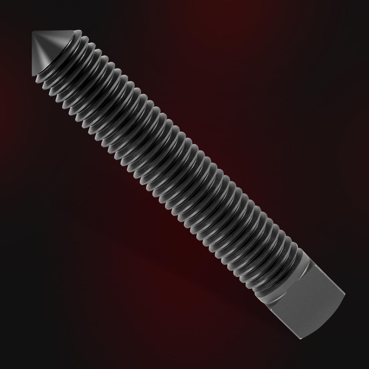 Bonbo assembled on 1 3/4-inch shaft showing proper seating and removal action